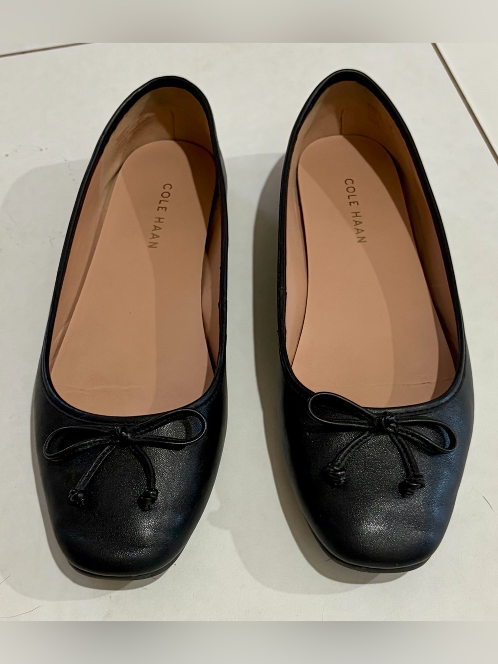 Cole Haan Yara Leather Ballet Flat 7.5
